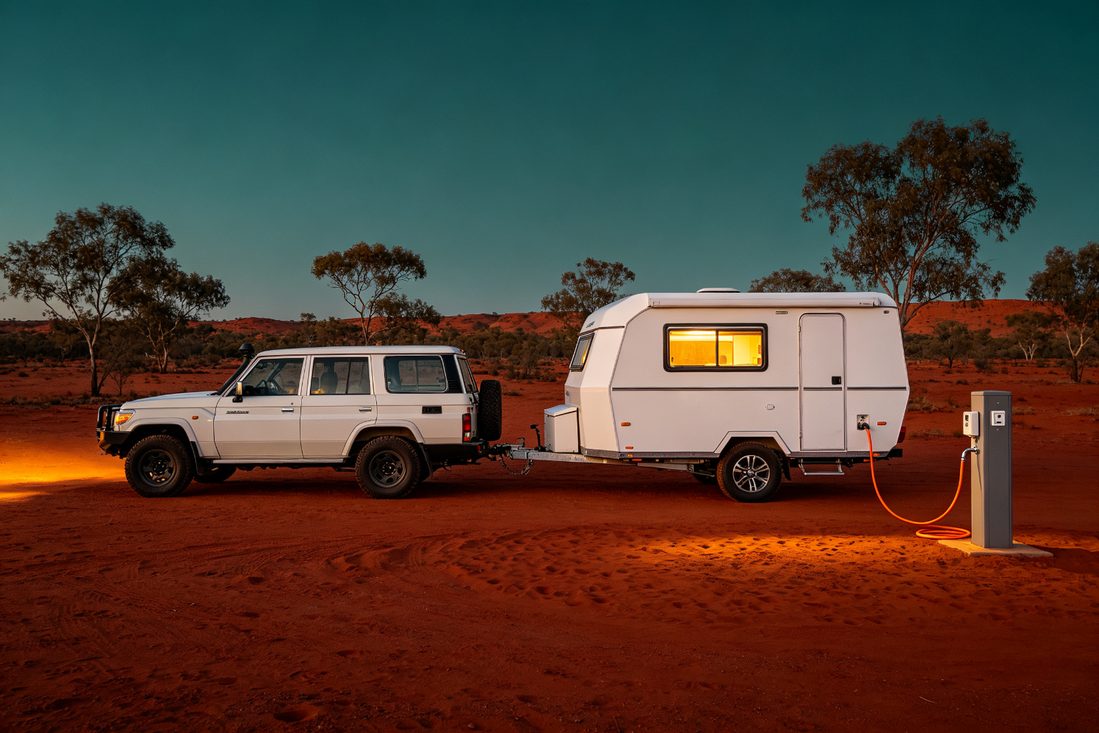 Australian red centre field test